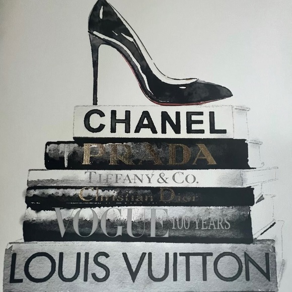 Set of 2 Amanda Greenwood Framed Canvas Fashion Book Art - Picture 8 of 11